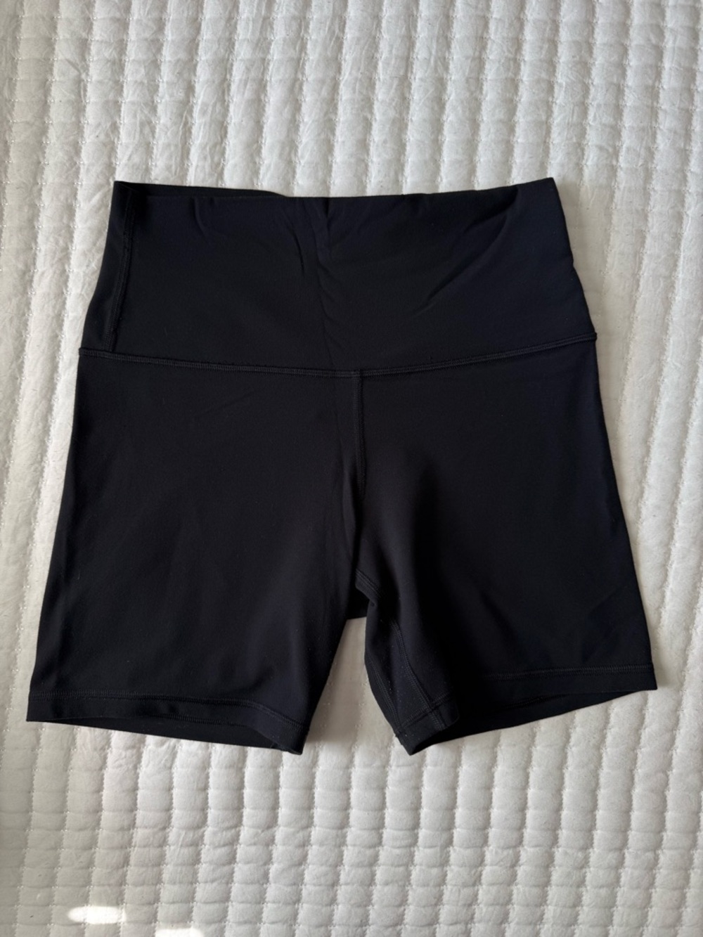 lululemon athletica Black High-Rise Bike Shorts
